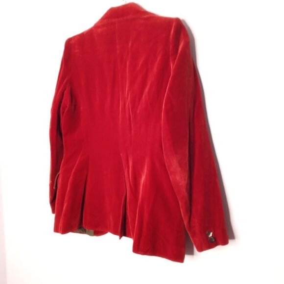 Vintage Selfridges London velvet blazer - Picture 6 of 7